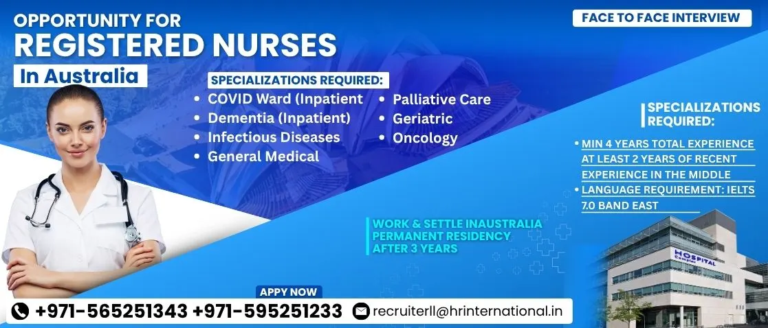 H.R. INTERNATIONAL-UAE: A Gateway for Registered Nurses to Australia