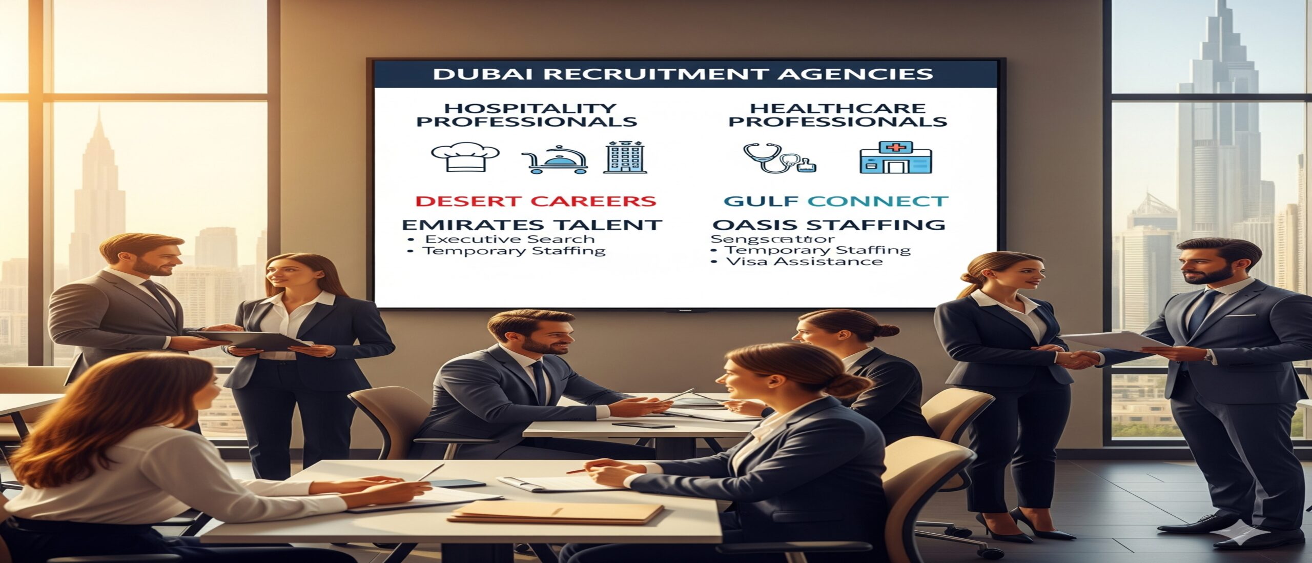 Why Recruitment Agencies in Dubai Are Vital for Hospitality and Healthcare Professionals