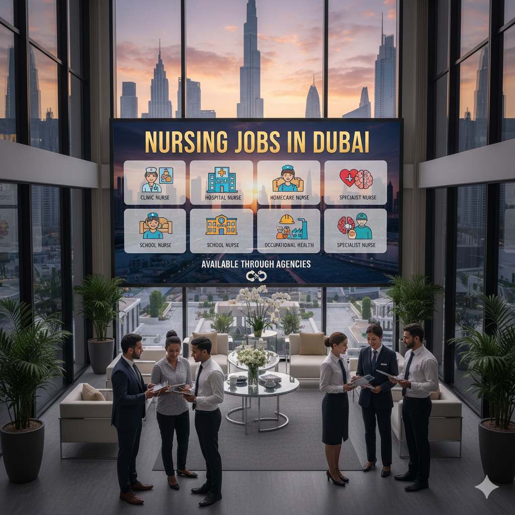 Types of Nursing Jobs in Dubai Available Through Agencies
