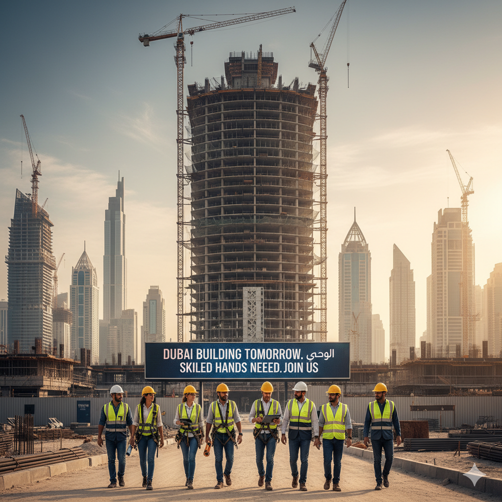 The Rising Demand for Skilled Workers in Dubai’s Construction Sector