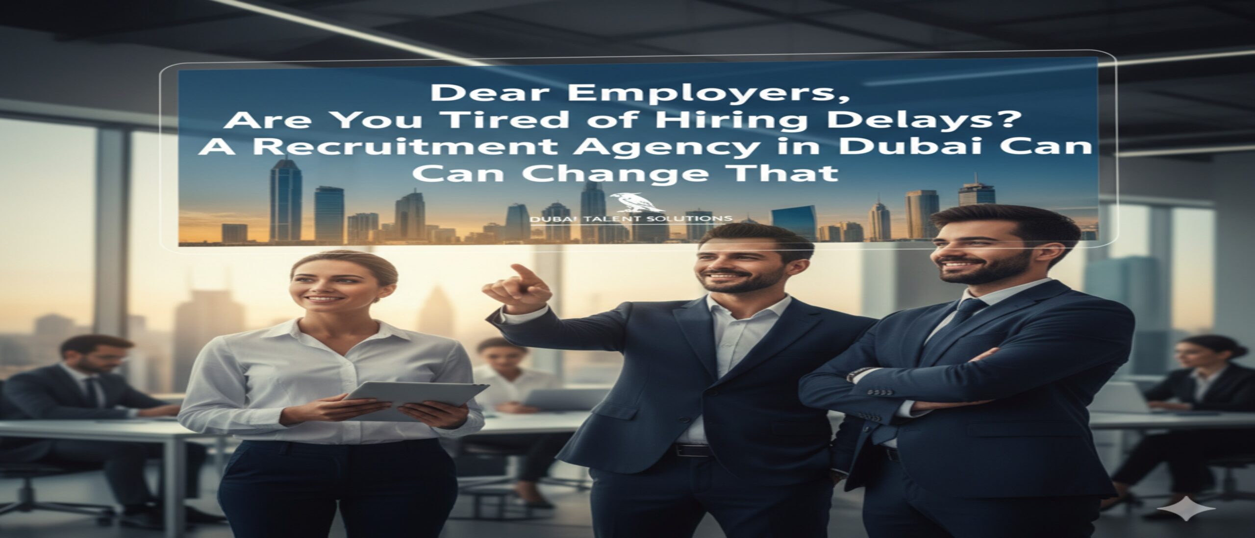 Dear Employers, Are You Tired of Hiring Delays? A Recruitment Agency in Dubai Can Change That