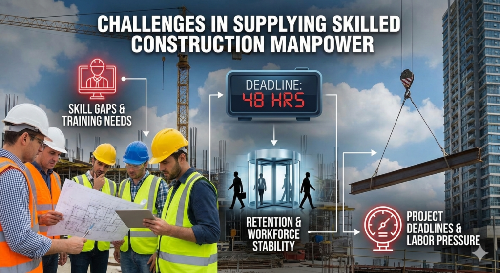 Challenges in Supplying Skilled Construction Manpower