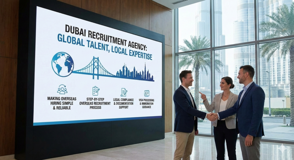 Recruitment Agency in Dubai Making Overseas Hiring Simple and Reliable