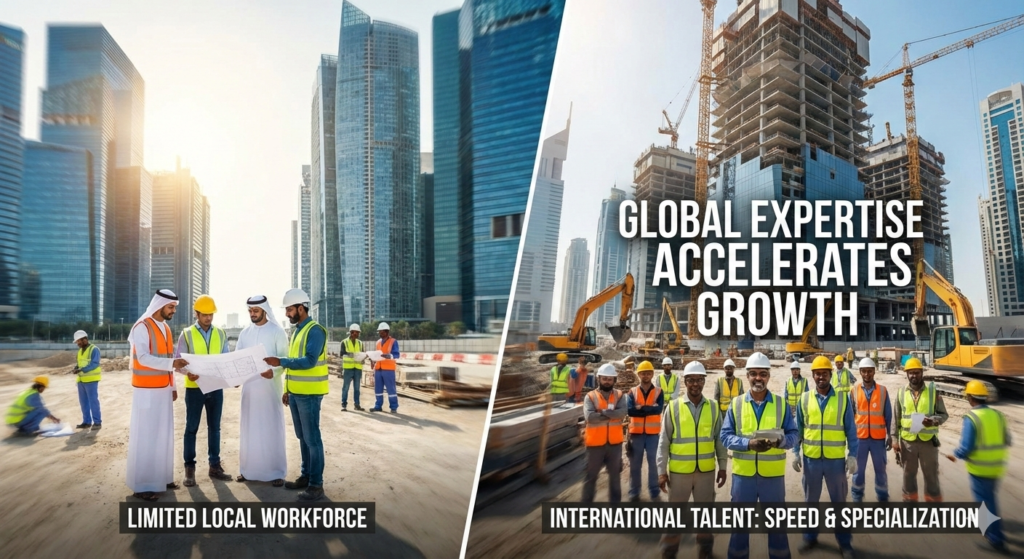 Why Gulf Countries Rely on International Construction Talent