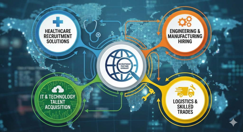 Industry-Specific Hiring Solutions by a Recruitment Partner in Germany