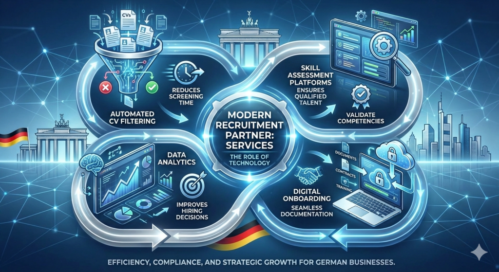 The Role of Technology in Modern Recruitment Partner in Germany Services