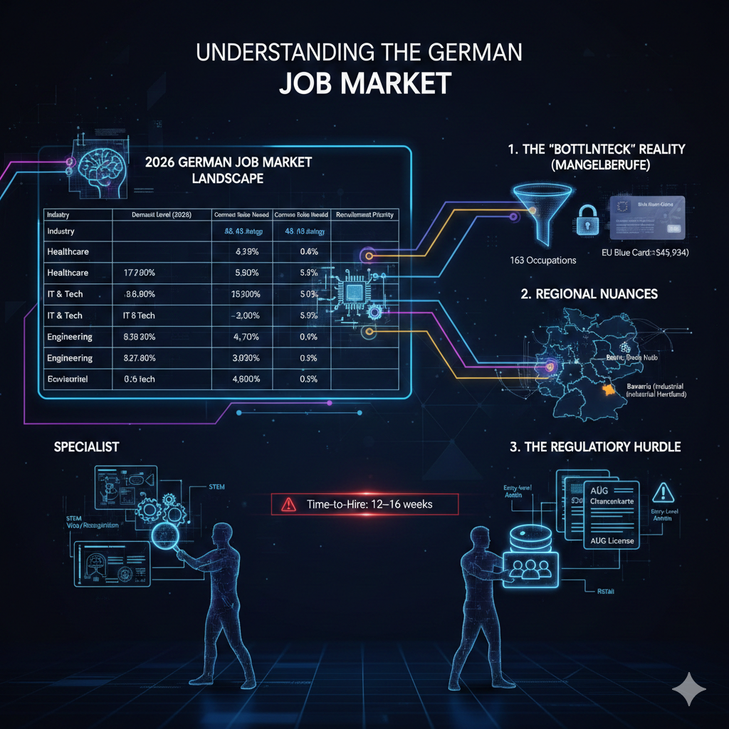 Understanding the German Job Market Before Choosing a Recruitment Partner in Germany