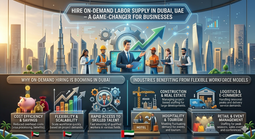 Hire On Demand Labor Supply Dubai UAE – A Game-Changer for Businesses